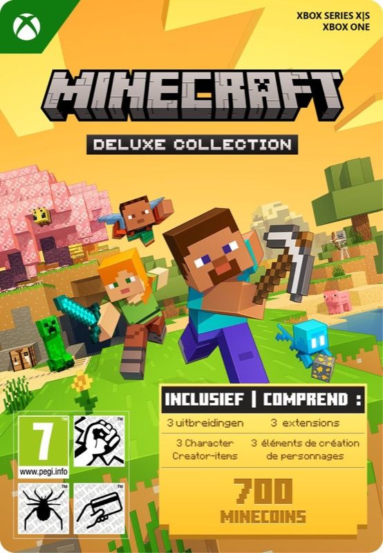 Minecraft voor Xbox Series X|S en Xbox One (Deluxe Collection)