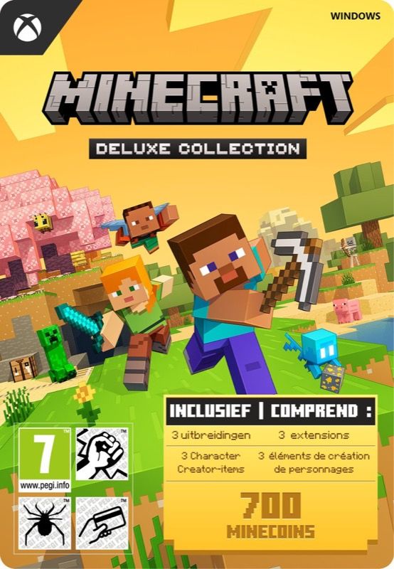 Minecraft voor pc: Java & Bedrock Edition (Deluxe Collection)